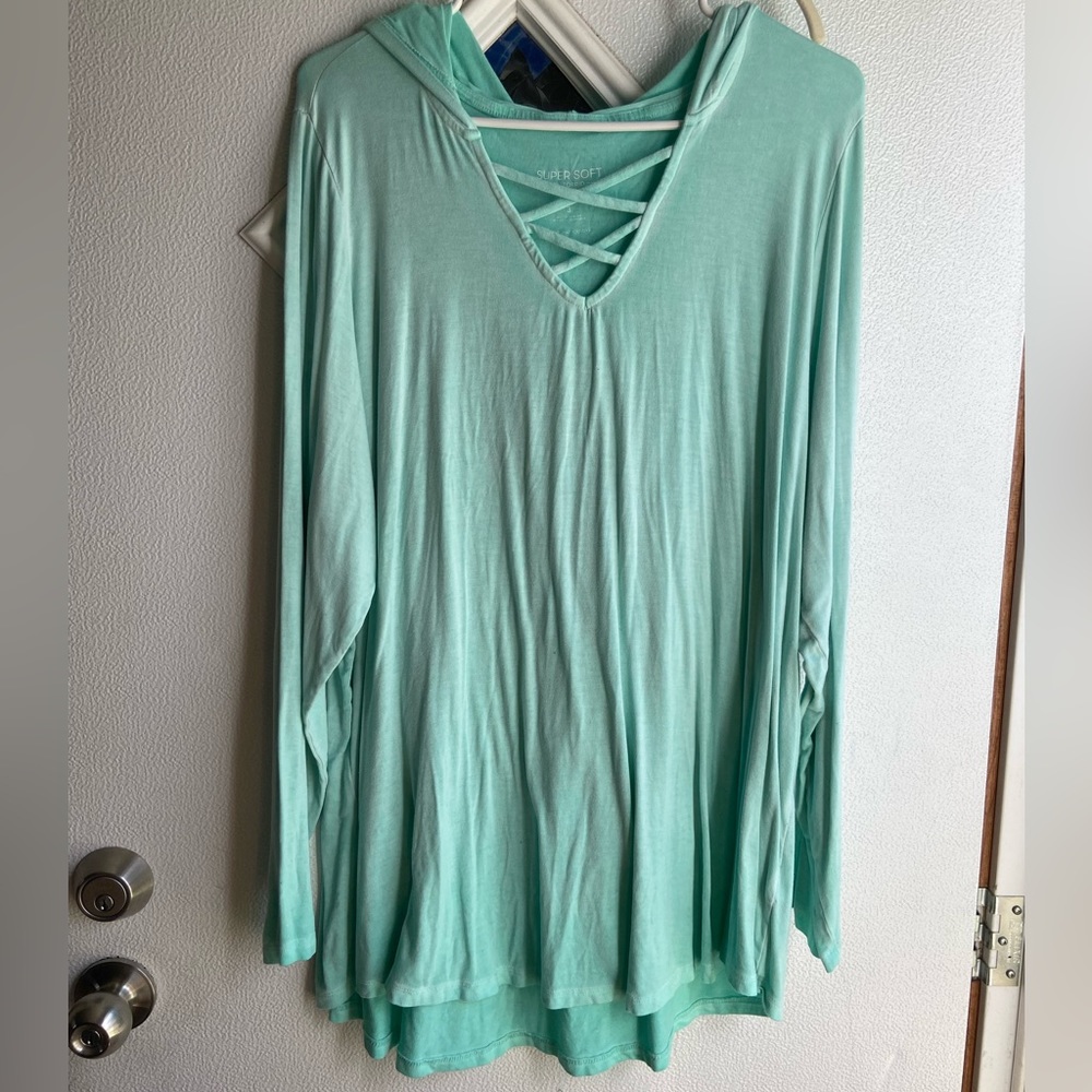 Torrid long-sleeved tee.